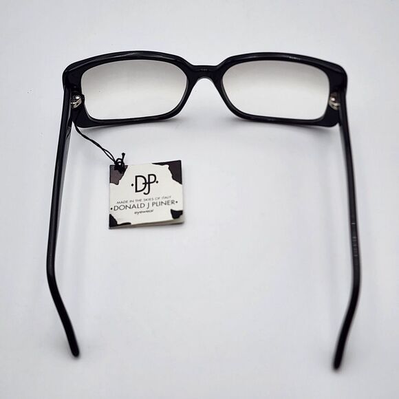 Donald J. Pliner Black‎ Sunglasses made in Italy Style 300110 Unisex Rare - Picture 6 of 12